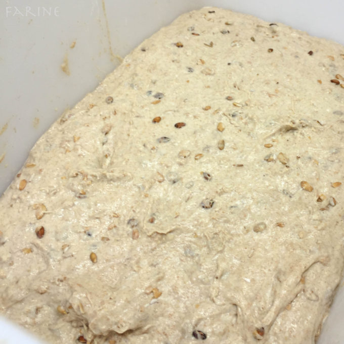 Dough made with Super Sprout flour