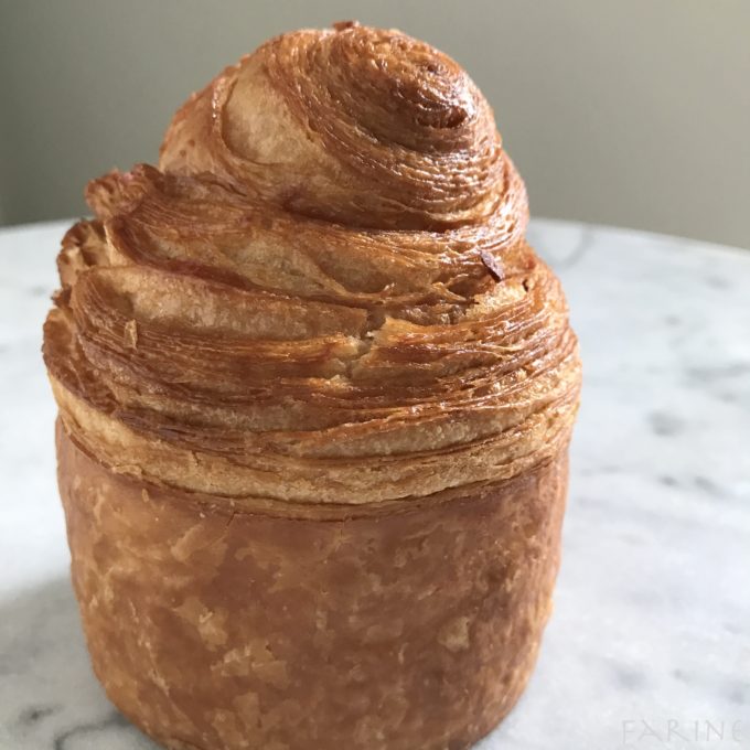 Brioche feuilletée aux pralines roses